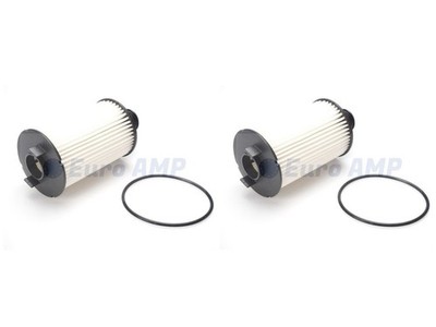 Jaguar XJ XF XE XK F-Type F-Pace (2) Engine Oil Filters 3.0L V6 5.0L V8 C2D3670