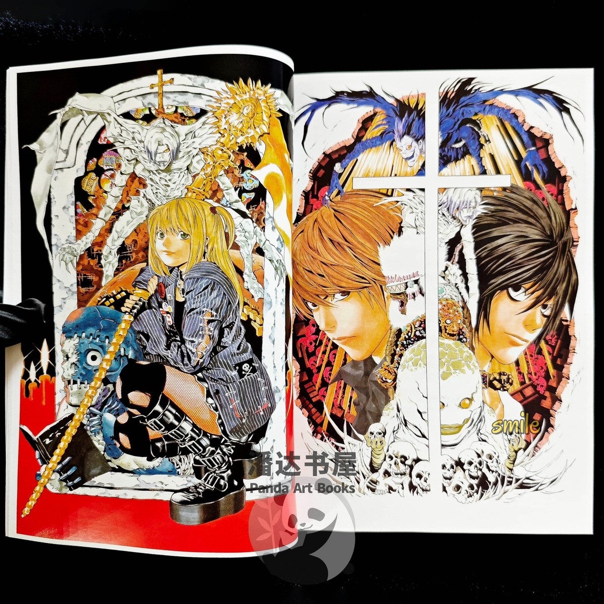NEW Death Note Light Yagami & L Lawliet Art Book Takeshi Obata