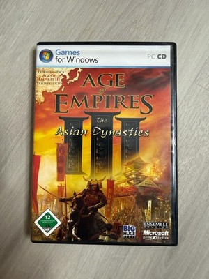 Age Of Empires The Asian Dynasties PC Game CD Computer Gaming Spiel 