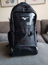 Mizuno MVP Baseball Softball Black Backpack Large  - EXCELLENT CONDITION!