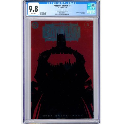 Absolute Batman: #3 Lee Garbett MegaCon Foil [CGC 9.8] 2025