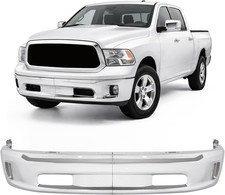 Front Bumper Face Bar 2Pcs Compatible with 2013-2018 Ram 1500 2019-2024 Dodge Ra