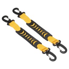 Roller Skate Lifter, Skate Leash with Carrying Handle 2 Pack 13 in Yellow