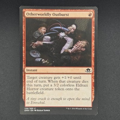 Otherworldly Outburst 138 Common Eldritch Moon Magic: The Gathering LP
