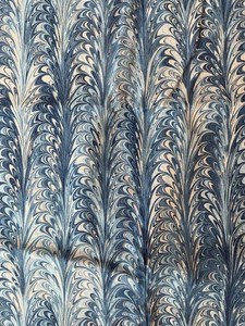 6.75 Yard ~ The Art Of Marbling 100% Cotton Northcott, Blue, Sold As 1 Piece