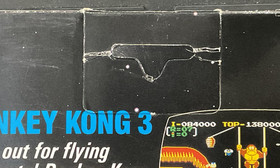 DONKEY KONG 3 - NINTENDO NES GAME W/ BOX, MANUAL & STYROFOAM - 100% COMPLETE