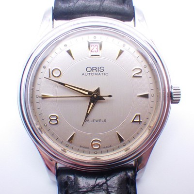 EXC+++* Oris Classic Date 25 Jewels 7445 Vintage Automatic Watch 