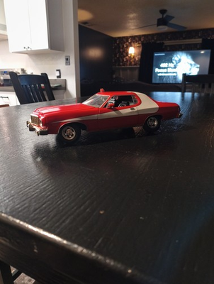 #ad ERTL 1976 Ford Gran Torino Starsky and Hutch 1:18 Scale No Box $49.99