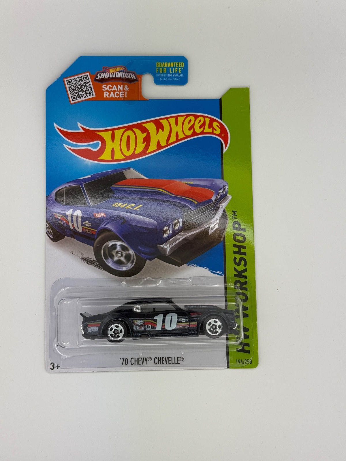 2014 Hot Wheels ’70 Chevy Chevelle Black – HW Workshop 194/250