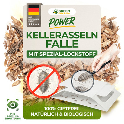 3 bis 15x Fallen- Kellerasseln Falle, Kellerasseln bekämpfen, Chemiefrei
