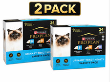 2 Pack Purina Pro Plan Urinary Tract Health,Variety Pack,Wet Cat Food, 3oz...