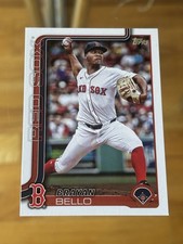 Brayan Bello 2025 Topps #540 Boston Red Sox