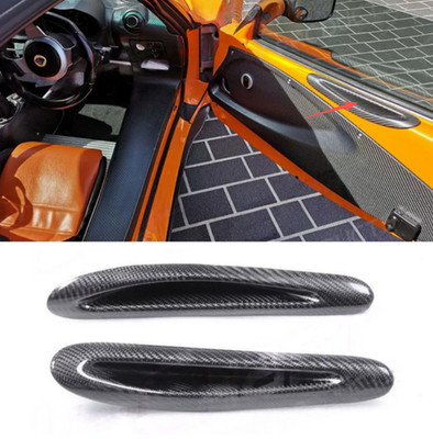 For Lotus 02-06 Elise Exige S2  Dry Carbon Fiber Interior Door Handle Trim cover