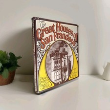 Vintage 1976 The Great Houses of San Francisco Hardcover Book Architecture Decor