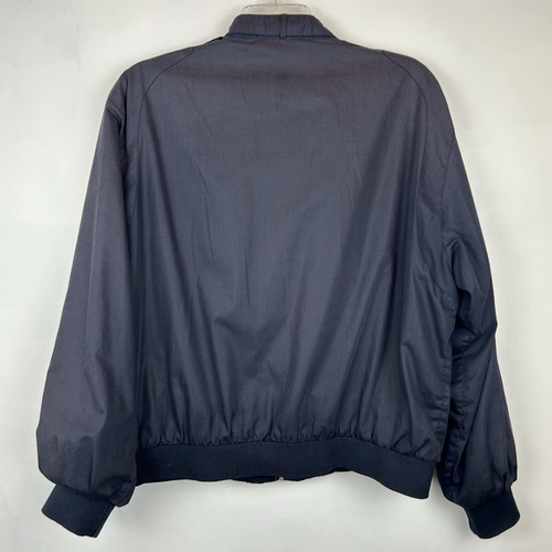 Vintage Members Only Jacket Men L Bomber Racer Casual Full Zip Blue 80s 90s Read - Picture 2 of 11