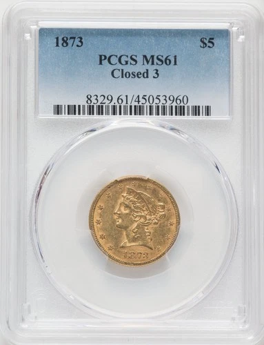 1873-P Liberty Half Eagle — photo from the most recent tracked eBay sale