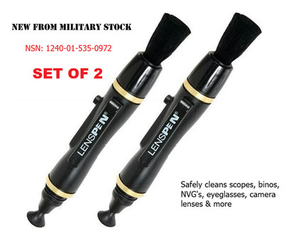SET OF 2 USGI LensPen  Original Optical Lens & Sight Cleaning Tool