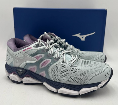 Mizuno WAVE HORIZON 3 Women's NEW Running Shoes Gray US Size 7 NIB