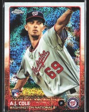 2015 Topps Chrome Update #US238 A.J. Cole