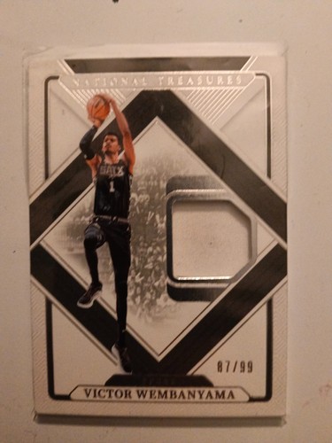 2024-25 National Treasures Victor Wembanyama Treasured Threads 