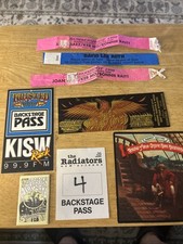 VTG Concert Ticket Stub wristband Ratt David Lee Roth Backstage Pass Grateful