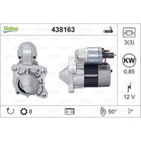 Valeo Starter 0.85 KW FüR Dacia Duster Logan MCV 1.6 16V Renault ScéNic II