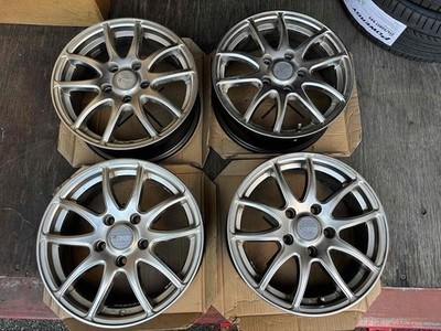 013 Used Item Dcenti 15 6.0J 114.3-5 43 Hub Diameter 74Mm Set Of 4
