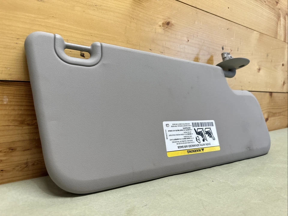 Parasol izquierdo lado del conductor OEM 2009-2012 Dodge Ram 1500 2500 3500 pantalla Foto 4 de 4