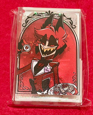 Hazbin Hotel Alastor Liquid Acrylic Keychain Animate Cafe 2025