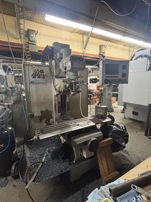 1995 Milltronics MB-18 3-Axis CNC Vertical Bed Mill Milling Machine