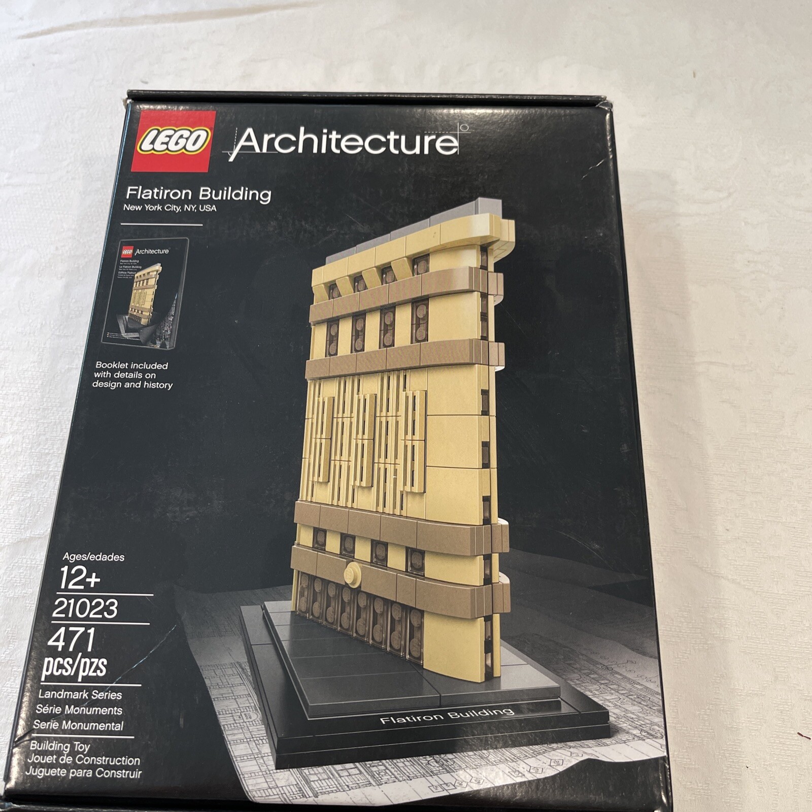 レゴ アーキテクチャー フラットアイアンビルディング 最も