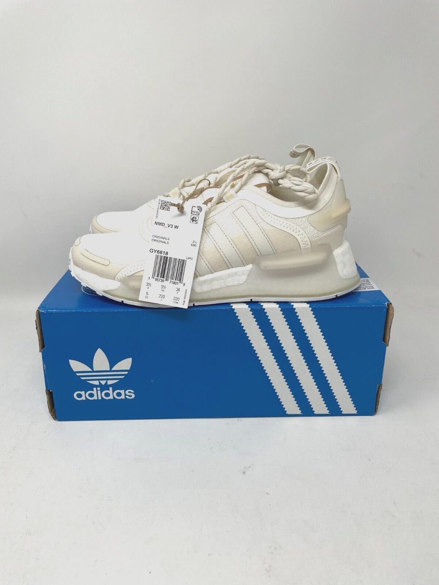 Adidas Originals NMD_V3 Women 5 Beige Running Shoe Athletic Gym Sneaker  Trainer | eBay
