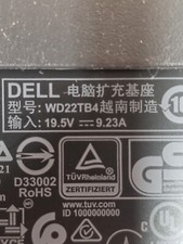 Dell WD22TB4 Thunderbolt 4 Docking Station