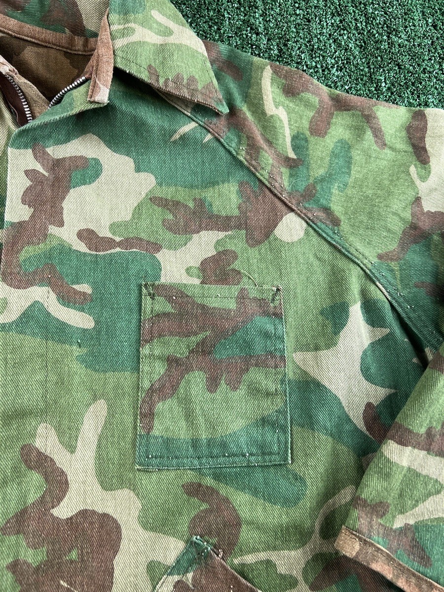 個人装備 vintage RANGER REVERSIBLE CAMOUFLAGE NISH | Vintage Ranger Camo Jacket - Made in USA - L