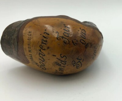 1904 Exposition Handmade Wood Pipe Louisiana Purchase Worlds Fair