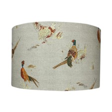 Pheasant Country Drum Lampshade