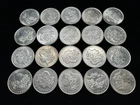 1921 Silver Morgan Dollars Roll of 20 Coins Cherry Picked AU-BU with No Reserve