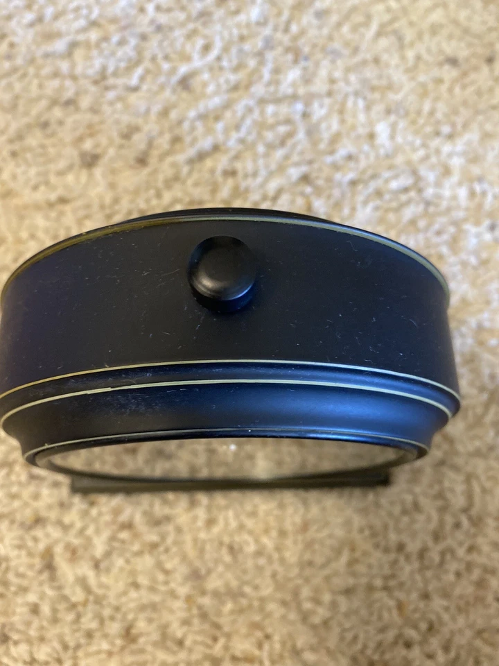 Alarm Clock Metallic Alarm Clock Night Light Snooze Function Volume Adjustable - Image 3 of 4