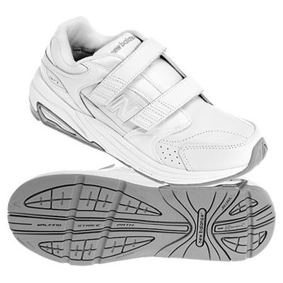 white velcro new balance