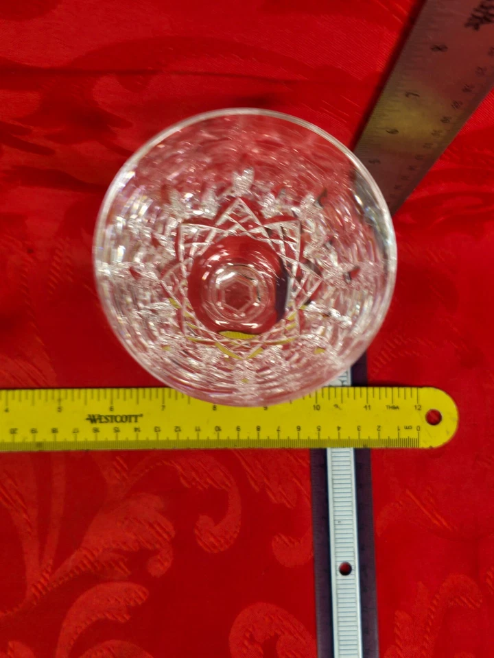 Tall Wine Glass Lismore Waterford 7 3/8" - Image 2 of 3