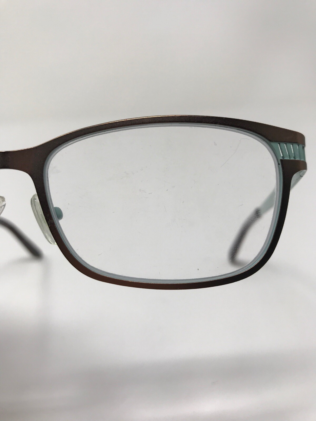 WITTNAUER MIRANDA Eyeglasses Frame 5317136 Chocolate Mint Polish ZV81