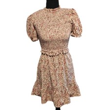 Floral  Cute Mini Dress Size S