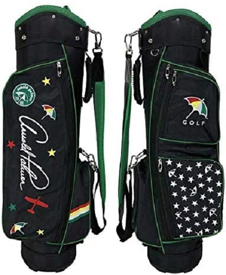 Сумка ARNOLD PALMER Golf Caddy Bag облегченная 7,5 x 46 дюймов, 2,5 кг, черная APCB-09J