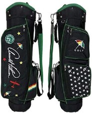 ARNOLD PALMER Golf Caddy Bag Lightweight 7.5 x 46 Inch 2.5kg Black APCB-09J
