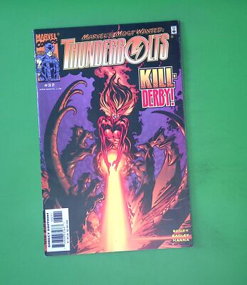 THUNDERBOLTS #32 VOL. 1 7.0 MARVEL COMIC BOOK H39-89