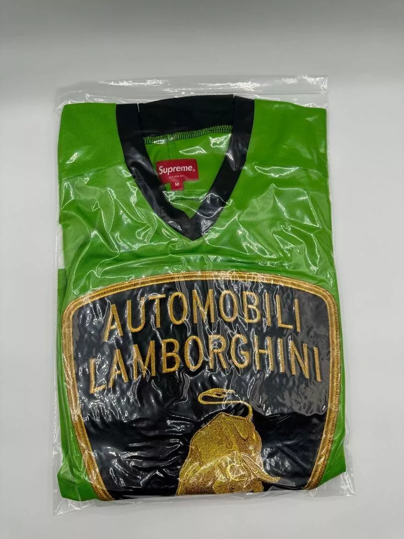 Supreme Automobili Lamborghini Hockey Jersey SS20 Green Medium M