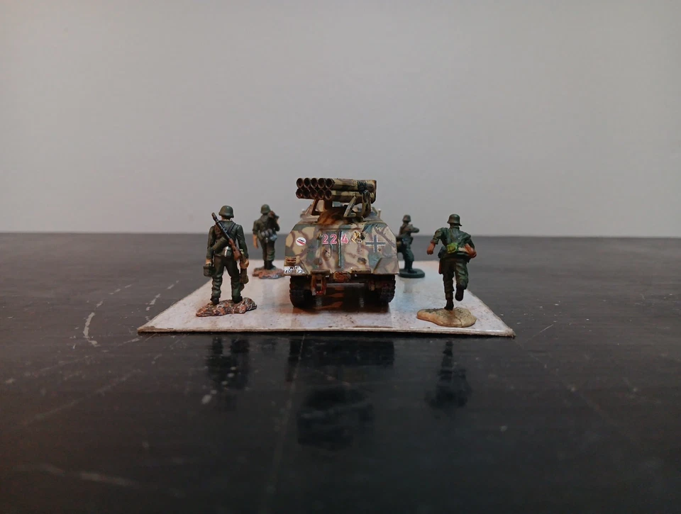 IXOc4/☠️'Sdkfz.4/1,Panzerwerfer.42.auf.Maultier,4×F,Orne'river,France"44/June 8 - Image 4 of 4