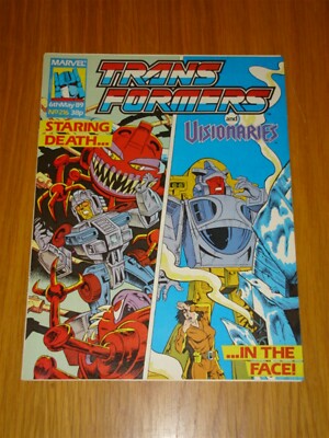 TRANSFORMERS BRITISH WEEKLY #216 MARVEL UK COMIC 1989