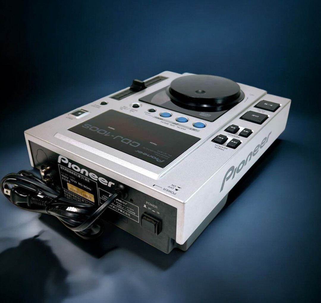 Pioneer CDJ-100S シルバー Pioneer DJ CDJ-100S Professional CD Player silver Compact