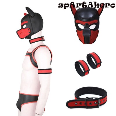 Puppy Masks Play Slavess Collar Costume Unusual Goods Games Kinky For Products